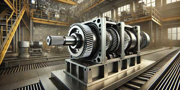 گیربکس موازی در ماشین آلات صنعتی