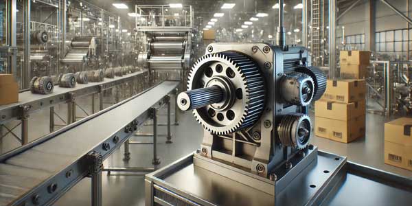 گیربکس دور مستقیم در صنایع بسته بندی