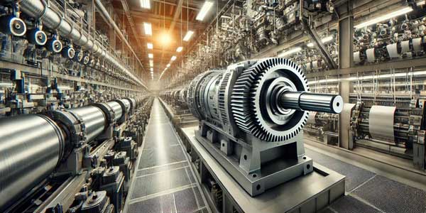 کاربرد جعبه دنده دور مستقیم در نساجی